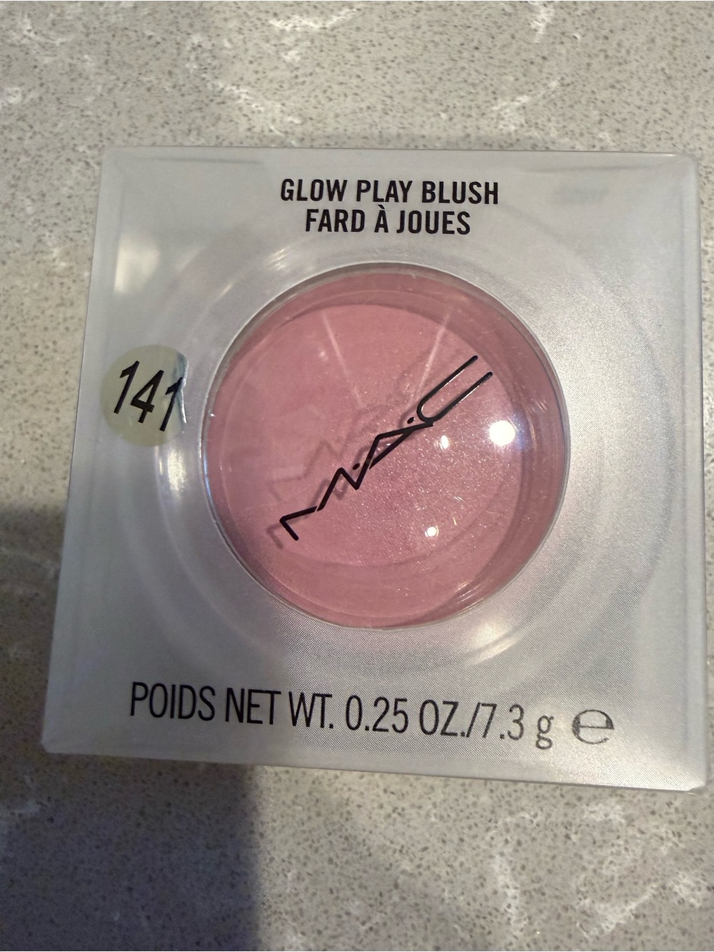 MAC Cosmetics Glow Play Blush — Soft Pink -Totally Synced color 7.3g NEW